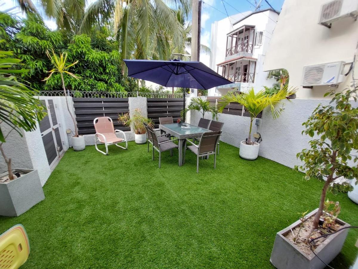 Villa Bienvenue Beachfront House Flic-en-Flacq Buitenkant foto
