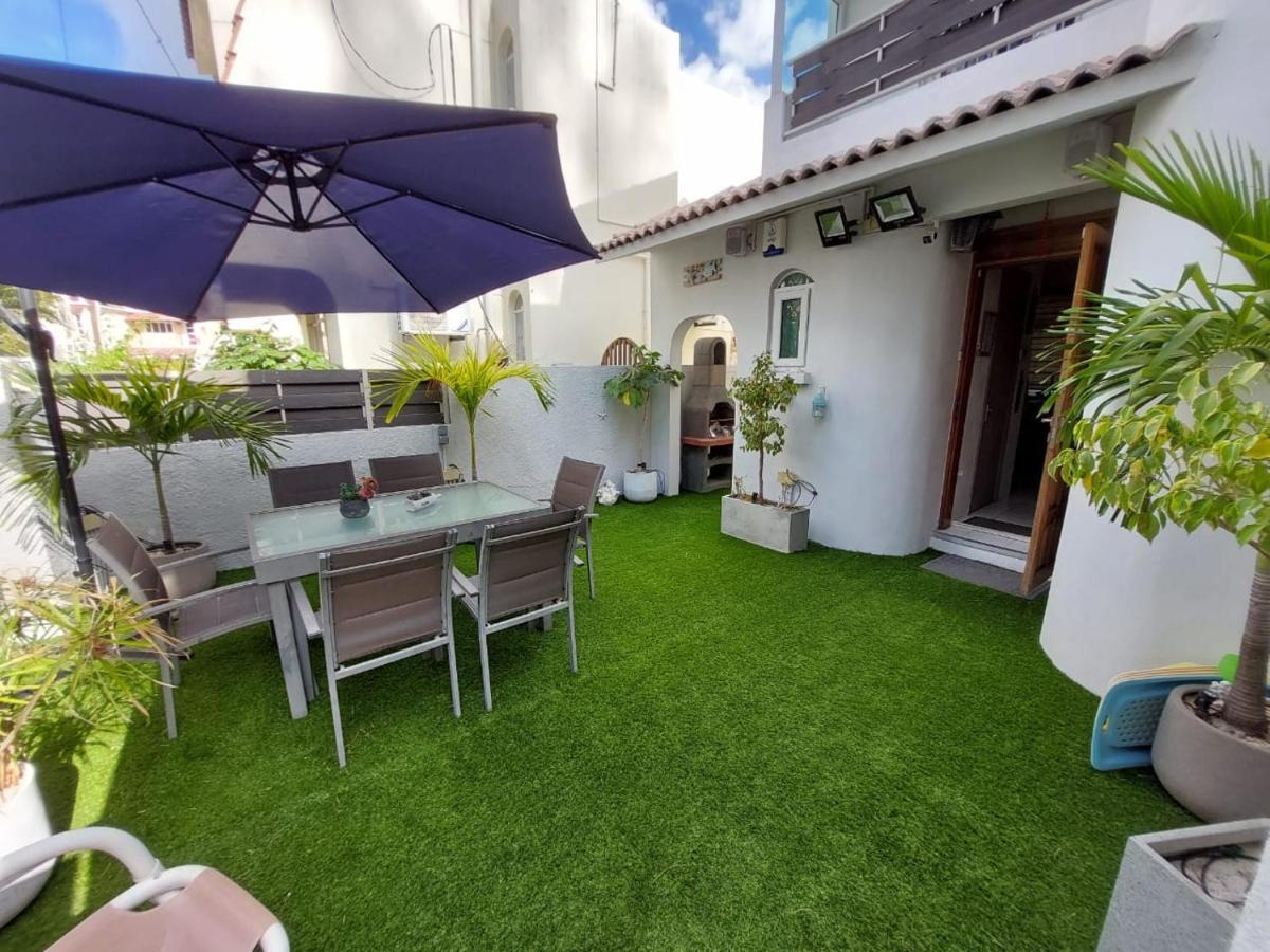 Villa Bienvenue Beachfront House Flic-en-Flacq Buitenkant foto