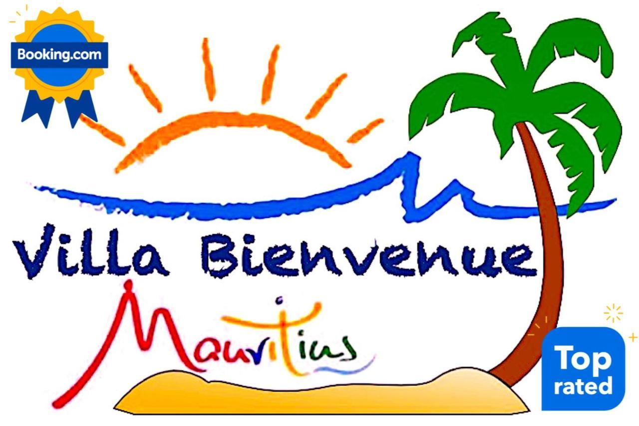 Villa Bienvenue Beachfront House Flic-en-Flacq Buitenkant foto