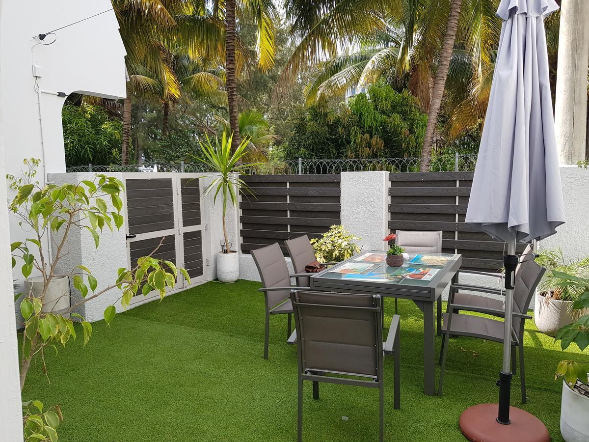 Villa Bienvenue Beachfront House Flic-en-Flacq Buitenkant foto