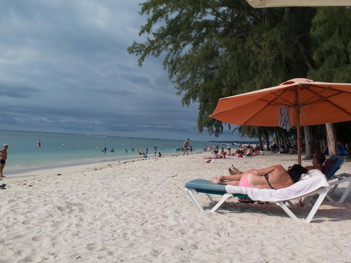 Villa Bienvenue Beachfront House Flic-en-Flacq Buitenkant foto